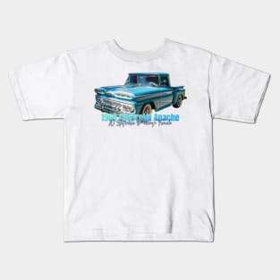1960 Chevrolet Apache 10 Stepside Pickup Truck Kids T-Shirt